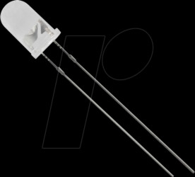 5034Y1C-CSC-C LED 5mm, wired, yellow, 5000 mcd, 25°