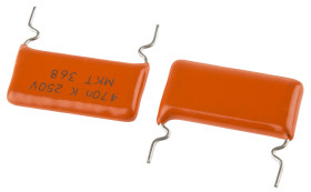 Kondensator foliowy 470nF 160 V ac, 250 V dc Vishay Poliester rozstaw: 22.5mm THT ±10