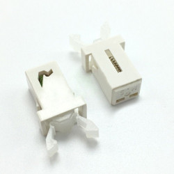 Zatrzask/zamek do klapki CD Biały, do napędów CD