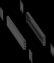 NSYSPS8100 Spacial SF/SM base side panel, 100 x 800 mm