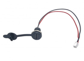 GNIAZDO USB-C 2 PRZEWODY DO OBUD.Z OSLON