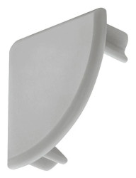 Zaślepka, srebrna, do Profilu LED 2195 Häfele Lighting, 83374822