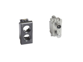 AXOLUTE Gniazdo antenowe TV/SAT gwiazda 1-moduł H4214D LEGRAND