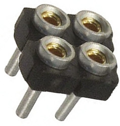 Gniazdo PCB 4 -pinowe 2 -rzędowe raster: 2.54mm typu płytka – płytka Proste Przewlekany