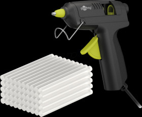 77825 Hot glue gun, 20 W, Advanced, Ø 7 mm, incl. 50 glue sticks