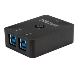 VALUE Handmatige USB 3.2 Gen 1 Switch, 2 porty