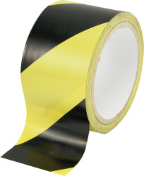 Taśma ostrzegawcza TOOLCRAFT WT-YB 1564134 WT-YB (D x S) 18 m x 48 mm 18 m 1 szt.
