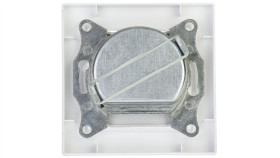 Gniazdo Antenowe Asfora Tv-Sat Przelotowe 8Db Białe Z Ramką Eph3400321