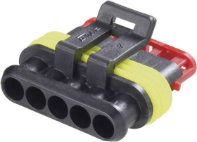 Obudowa gniazda TE Connectivity AMP Superseal 282089-1, 14 A, 24 V, 5-pin