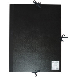 Daler Rowney Cachet Black Classic Portfolio with Flaps A2