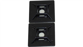 Mocowanie Opaski Kablowej Samoprzylepne, 28.6Mm X 28,6 Mm, Kolor: Czarny,...