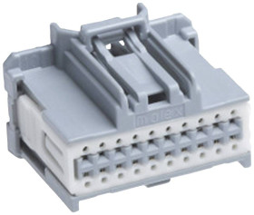 Molex 347290201 Obudowa złącza pin żeńskiego na kabel, piny: 20, 1 szt.