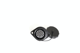 Złącze wielostykowe przemysłowe 17-pinowe Montaż na kołnierzu Gniazdo RS PRO