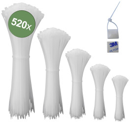 Opaska kablowa Quadrios 23CA241 23CA241, poliamid, 520 szt.