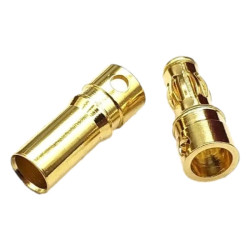 Wtyki GOLD - 3,5mm - para - konektory Gold typu Banan