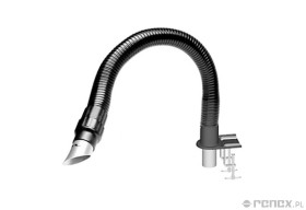 Elastyczne ramię do pochłaniacza oparów, średnica 50mm, wraz z zaciskiem mocującym