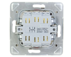 IMPRESJA Łącznik schodowy podwójny tytan ŁP-10Y/m/23