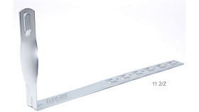 Uchwyt Pod Dachówkę L-330Mm H-150Mm Nierdzewny Skręcony Z Zaczepami 11.2/Z Ni...