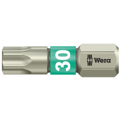 Wera 05071037001 3867/1 TS TORX Torsion Stainless Insert Bit TX30 x 25mm