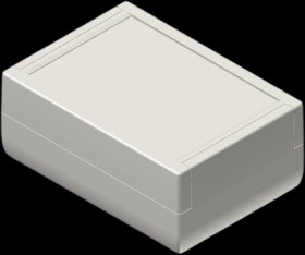 ABS enclosure, (L x W x H) 188.5 x 133.5 x 75.5 mm, white (RAL 9002), IP54, TK44.7