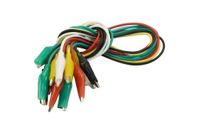 Alligator Clip Test Cables (10 PCS Pack)