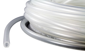Rura gumowa średnica wew 6.4mm średnica zew 9.6mm Pożywienie i napoje Przezroczysty długość 15m
