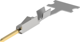 Pin contact, 0.5-0.75 mm², AWG 20-18, crimp connection, tin-plated, 1740335-4