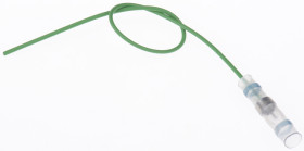 Łącznik lutowany, dł. 29.3mm, Ø kabla Maximum of 4.8mm, kolor: Przezroczysty, materiał: Poliolefina, TE Connectivity