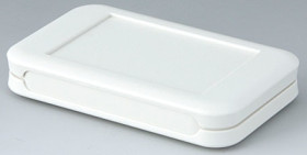 ABS enclosure, (L x W x H) 51 x 82 x 14 mm, gray white (RAL 9002), IP40, A9050107