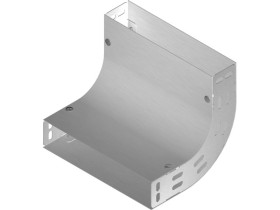 Łuk 90st LUJ200H50 grubość blachy 1,0mm 153520 BAKS