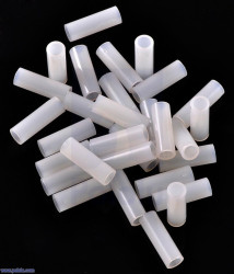 Pololu Nylon Spacer: 12mm Length, 4mm OD, 2.7mm ID (25-Pack)