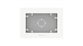 Sinum Ft-01A Ramka Galaxy Tab Kolor Biały