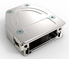 Osłona tylna D-Sub 15, 26 -pinowe Cynk Kątowe TE Connectivity A