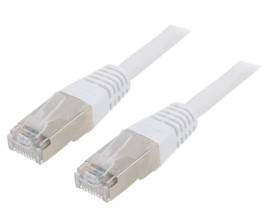 Patch cord F/UTP 6 linka CCA PVC szary 15m 26AWG Cablexpert PPB6-15M