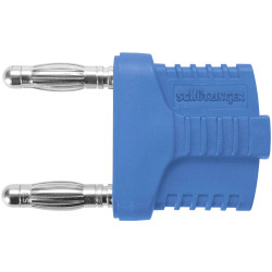 Sch&#xFC;tzinger KURZ 19-4 IG MB Ni/BL Shorting Plug Blue 1pc