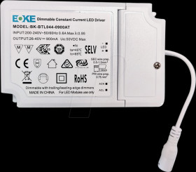 ELED600000BKDR-TRIAC BOKE power supply for ELED panel, TRIAC dimmable, incl. connecti