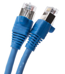 Kabel kategorii 6 długość 1m Z zakończeniem COMMSCOPE LSZH