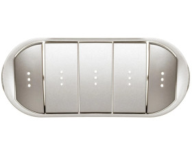 CELIANE Klawisz pięciokrotny z podświetleniem tytan 068320