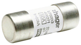 Hager LF550G LF550G Bezpiecznik (Ø x D) 22 mm x 58 mm Zawartość 10 szt.