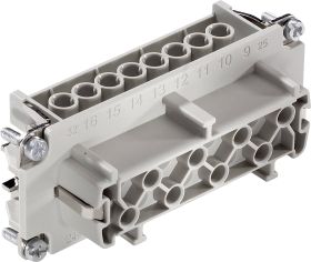 Wkładka złącza żeńskiego EPIC® H-BVE 6 10240010 LAPP Łączna ilość styków 6 + 2 + PE 5 szt.