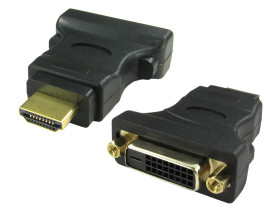 Adapter AV Męskie HDMI (1) na Żeński DVI-D