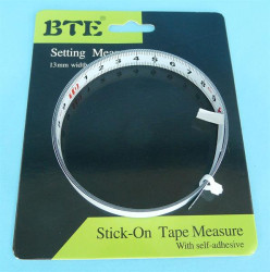 1mb MIARA 13mm SAMOPRZYLEPNA TAŚMA MIERN