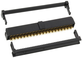 Złącze IDC 40-pinowe 2-rzędowe raster: 2.54mm Żeński Montaż na kablu Hirose