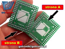 Płytka drukowana QFP32-100pin uniwersalna