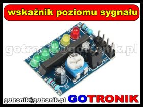 Moduł wskaźnika poziomu sygnału oparty o układ KA2284
