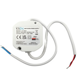 Zasilacz ZI LED 24V/1,25A IP67 30W LP-3024 do puszki dopuszkowy