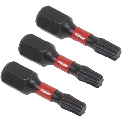 Sealey AK8217 TRX-Star* T20 Impact Power Tool Bits 25mm - 3pc