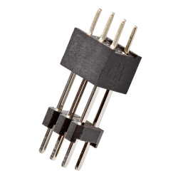 Pin Header and Socket for Teensy 4.1 Ethernet (6-pin 2mm Spacing)