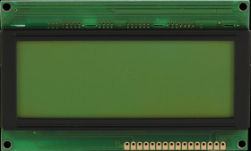 DEM 20486 SYH-LY LCD module, 4x20, H:6.4mm, ge/gn, w.Bel.