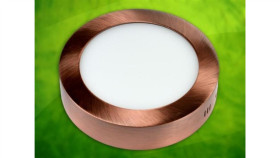 Panel Led Winter 12W 230V Ww Mosiądz